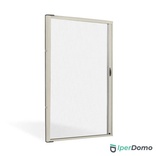 Zanzariera a rullo riducibile porta finestra Roll Side 32 - 160x250 cm (LxH) - avorio 1013
