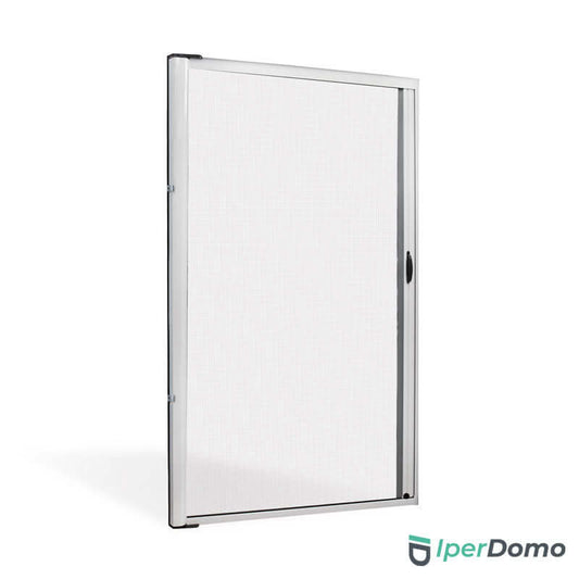 Zanzariera a rullo riducibile porta finestra Roll Side 42 - 178x250 cm (LxH) - Bianco ral 9010