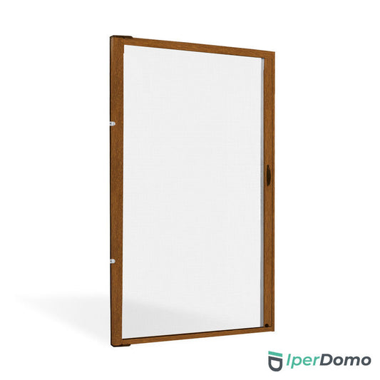 Zanzariera a rullo riducibile porta finestra Roll Side 32 - 160x250 cm (LxH) - Renolit Chiaro