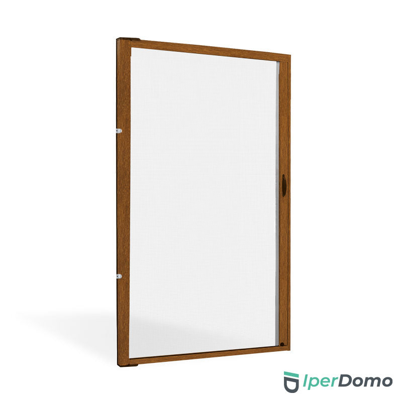 Zanzariera a rullo riducibile porta finestra Roll Side 42 - 150x250 cm (LxH) - Renolit Chiaro