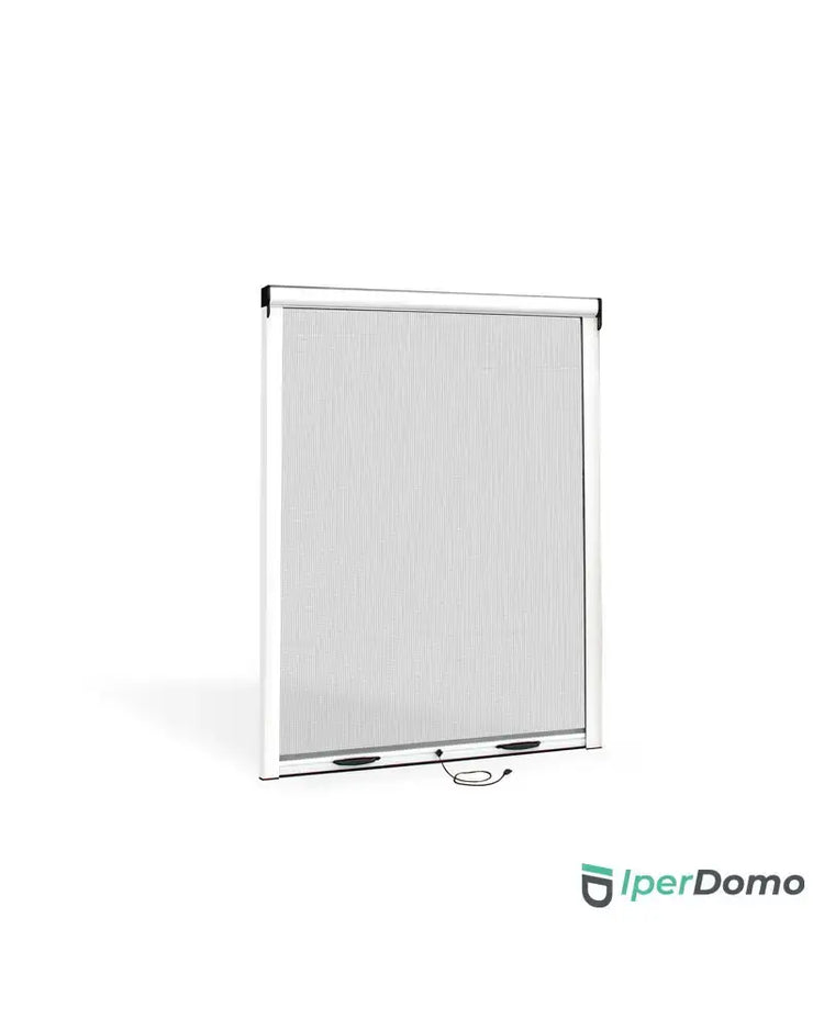 Zanzariera a rullo riducibile per finestra Roll Net 32 - 140x140 cm (LxH) - bianco ral 9010