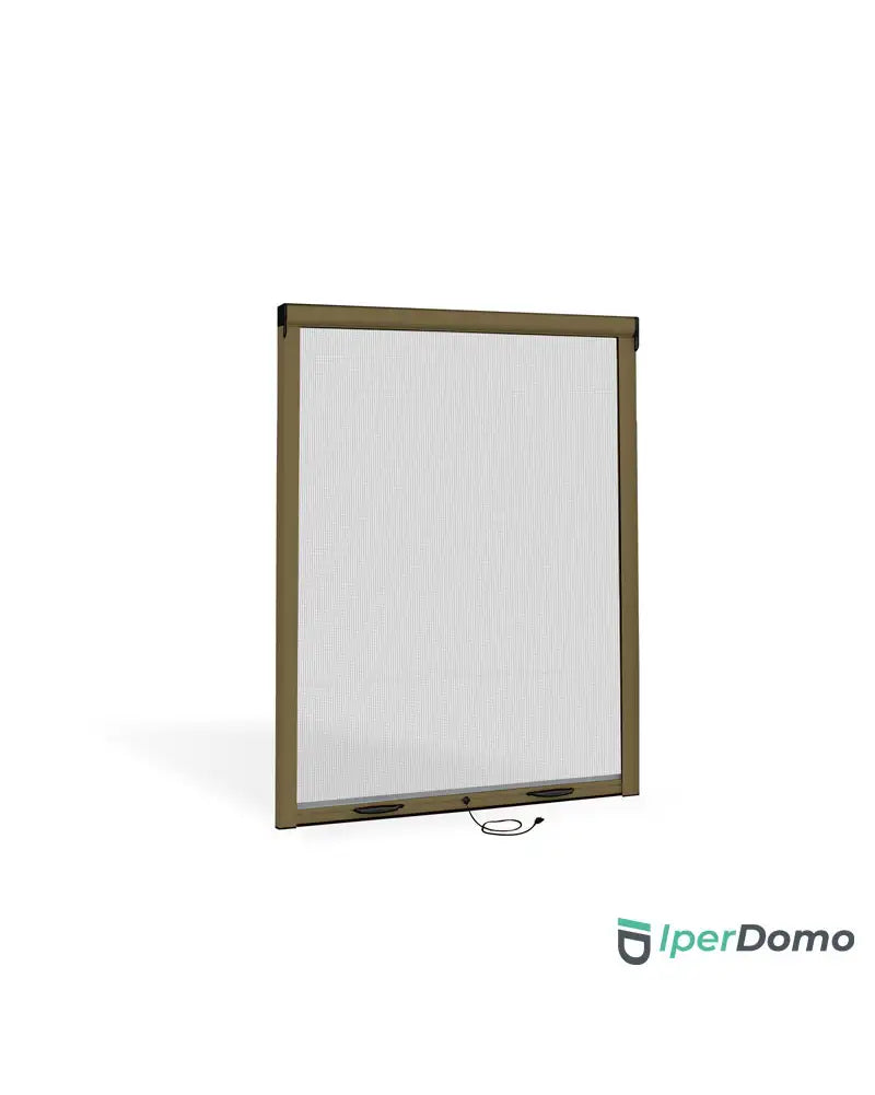 Zanzariera a rullo riducibile per finestra Roll Net 32 - 80x140 cm (LxH) - bronzo