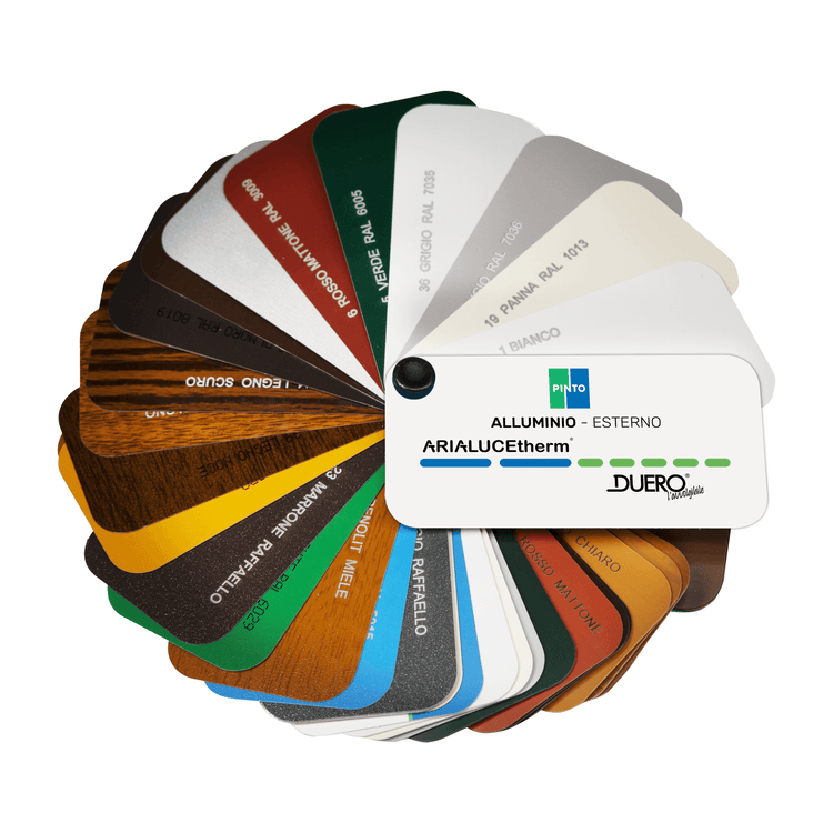 Cartella colori Tapparelle COMBO