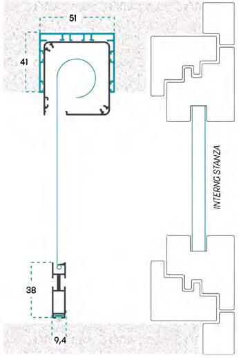 Zanzariera Tosca V con Kit da Incasso