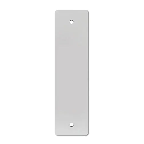 Placca cieca in alluminio composito 185 bianca