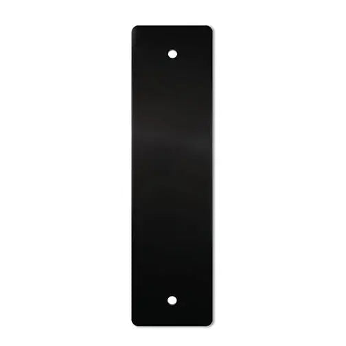 Placca cieca in alluminio composito 185 nera