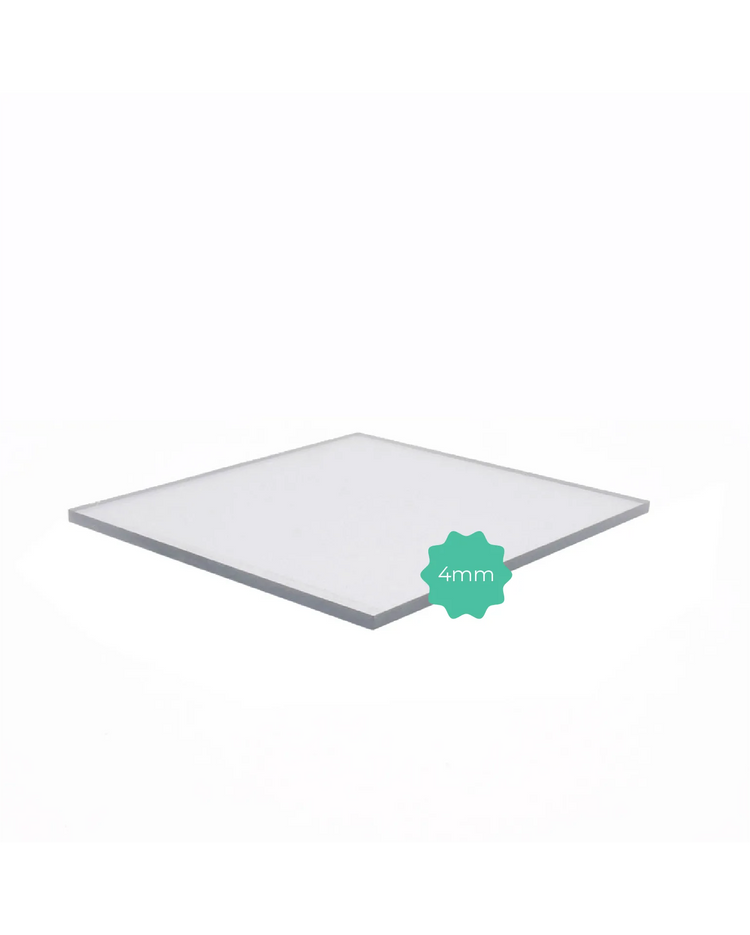Policarbonato Compatto 4 mm Trasparente protetto UV