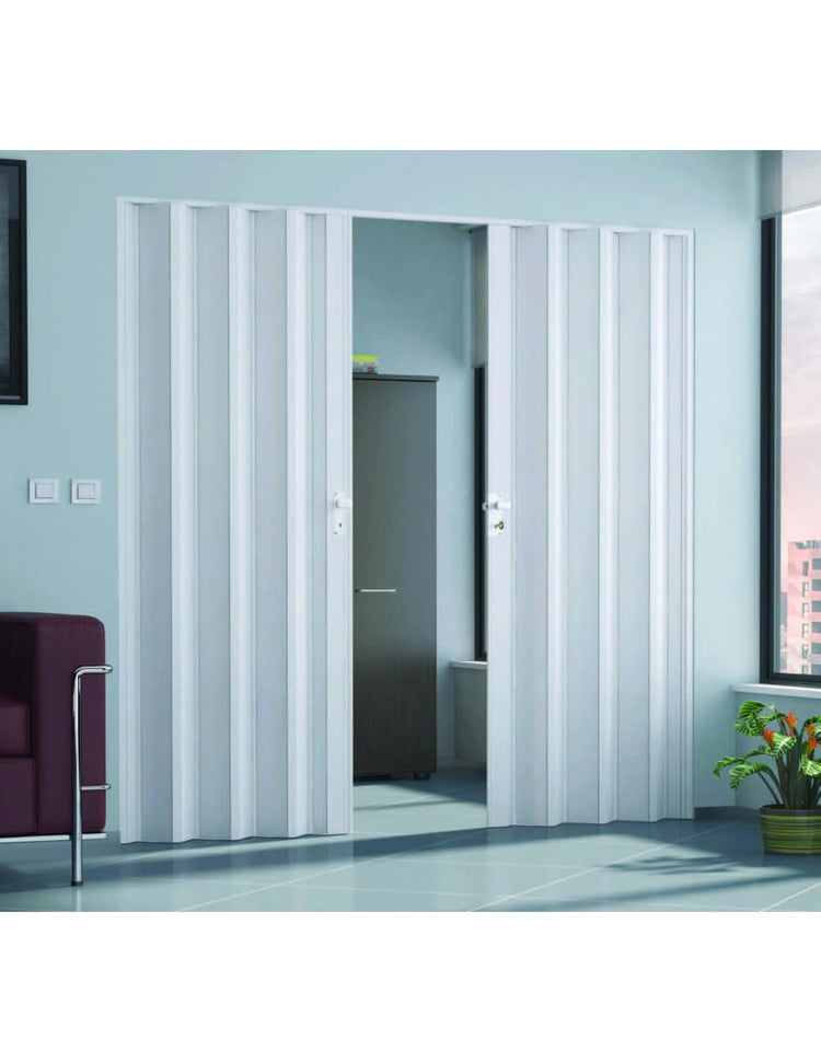 Porta a soffietto da interno su misura in pvc