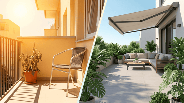 Come scegliere la tenda da sole perfetta per balconi e terrazzi