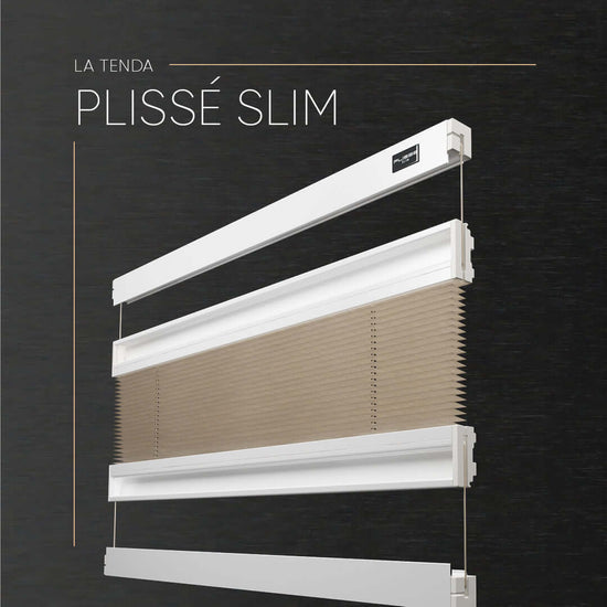 Tenda Biadesiva Plissè Slim