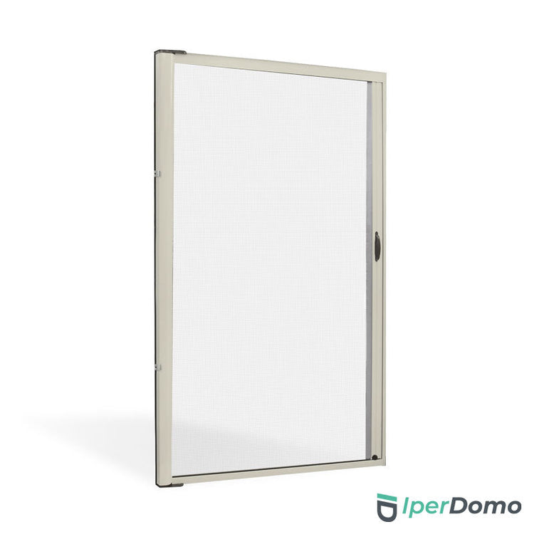 Zanzariera a rullo riducibile porta finestra Roll Side 42 - 178x250 cm (LxH) - Avorio 1013