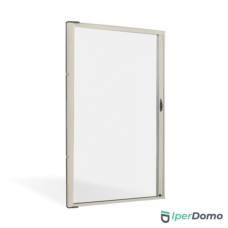 Zanzariera a rullo riducibile porta finestra Roll Side 42 - 178x250 cm (LxH) - Avorio 1013