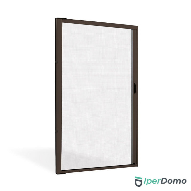 Zanzariera a rullo riducibile porta finestra Roll Side 42 - 150x250 cm (LxH) - marrone ral 8017
