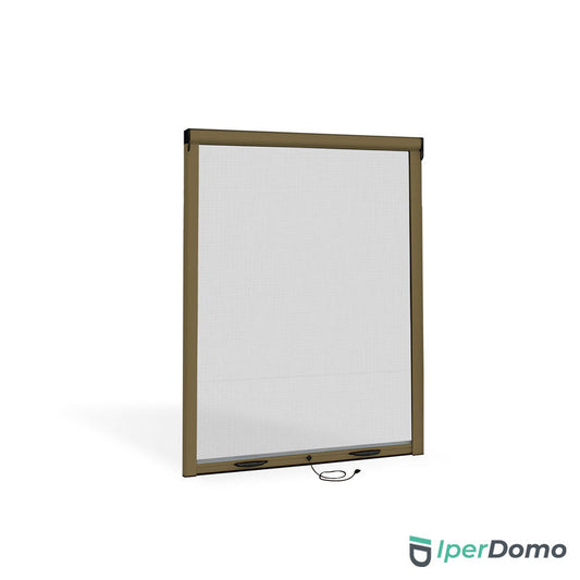 Zanzariera a rullo riducibile Roll Net 42 - 140x170 cm (LxH) - bronzo