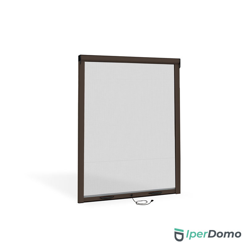 Zanzariera a rullo riducibile Roll Net 42 - 140x170 cm (LxH) - marrone ral 8017