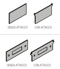 Zavorra peso per le bande delle tende verticali