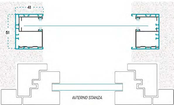 Zanzariera Tosca V con Kit da Incasso