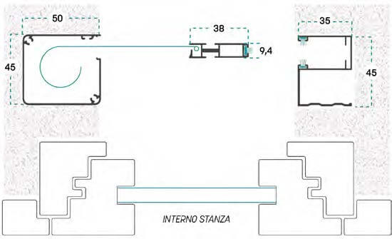 Zanzariera Tosca L
